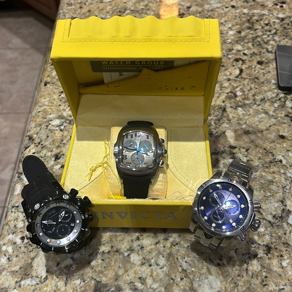 Invicta Men’s Watches - All 4 Included!!!